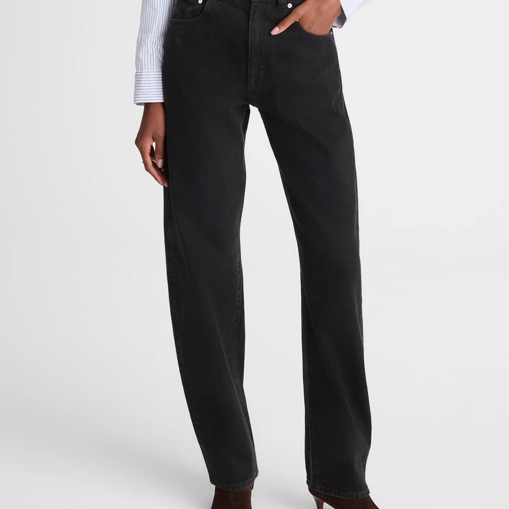 Madewell Women's Black Balloon Jean